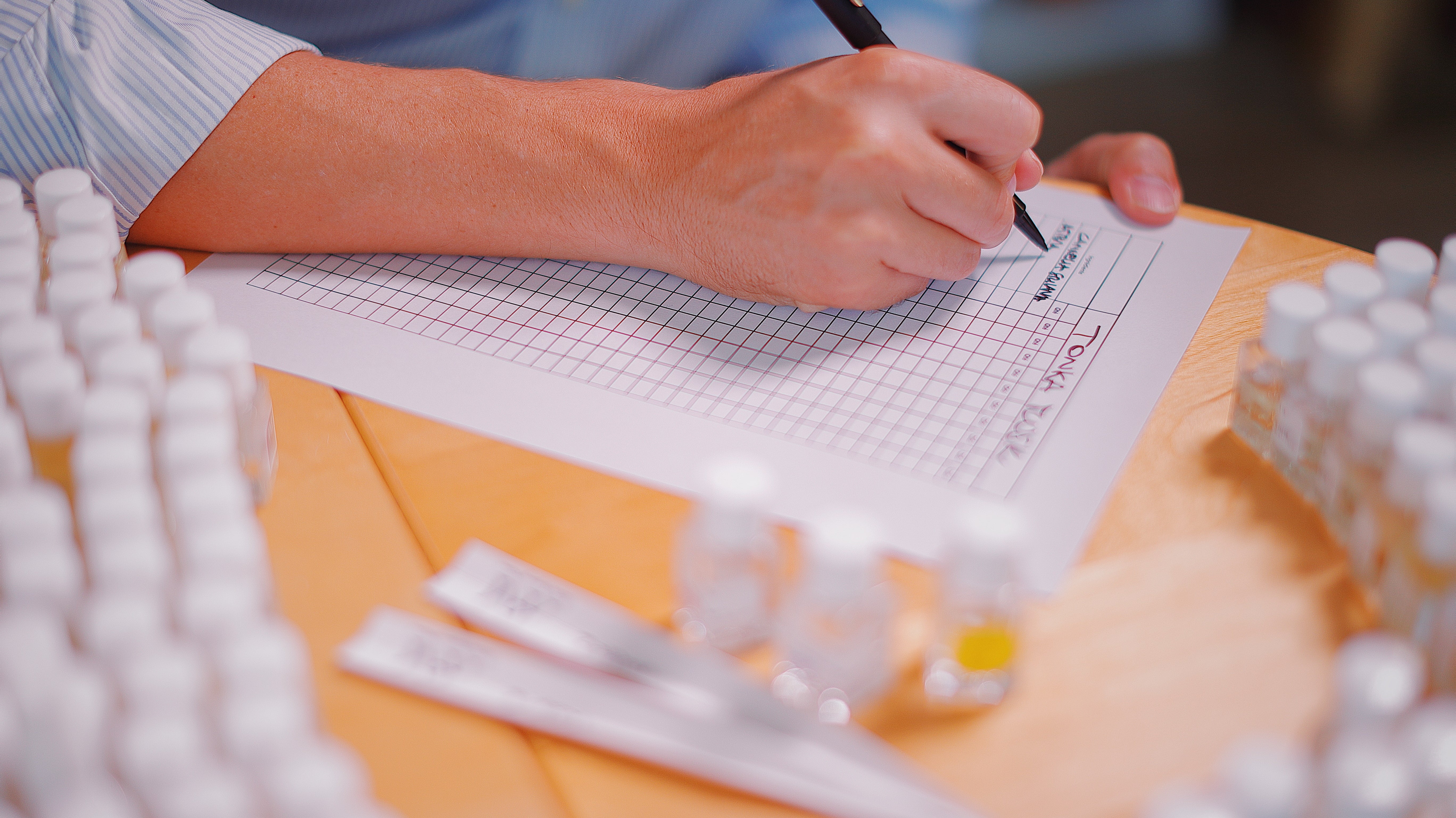 What is the perfume pyramid