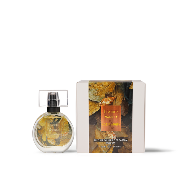 Leather Vanilla Perfume Oil | Alyssa Ashley